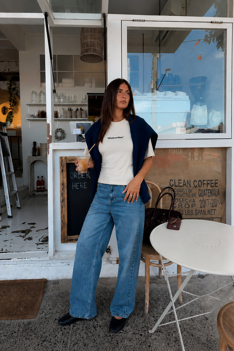 T-Shirt Beverly Hills Soft Vainilla