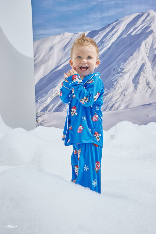 Conjunto Pantalón Azúl Navidad kids Mickey