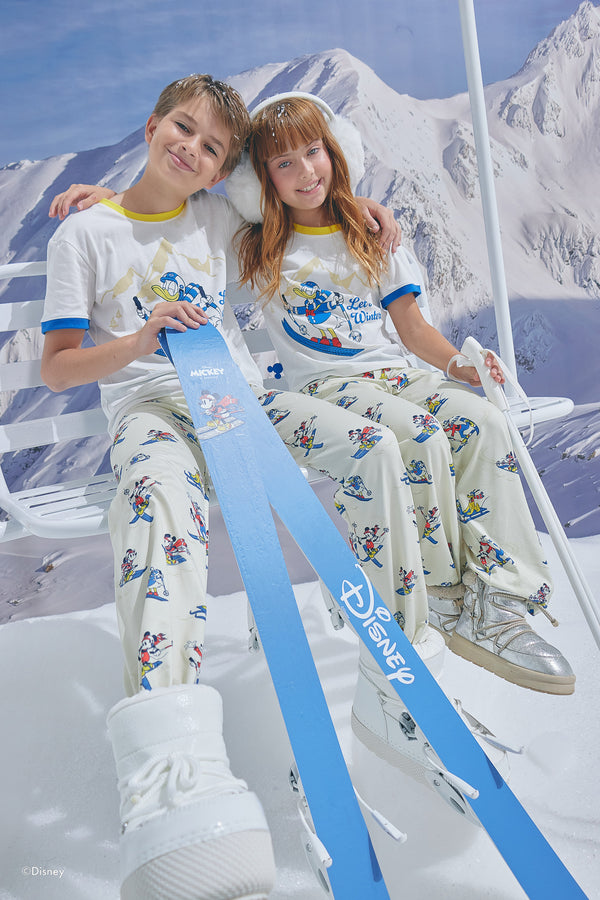 Conjunto Pantalón Kids Crema Donald