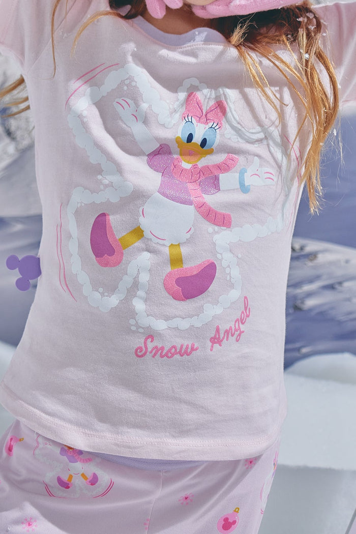 Conjunto Pantalón Elástico Rosa Kids Daisy
