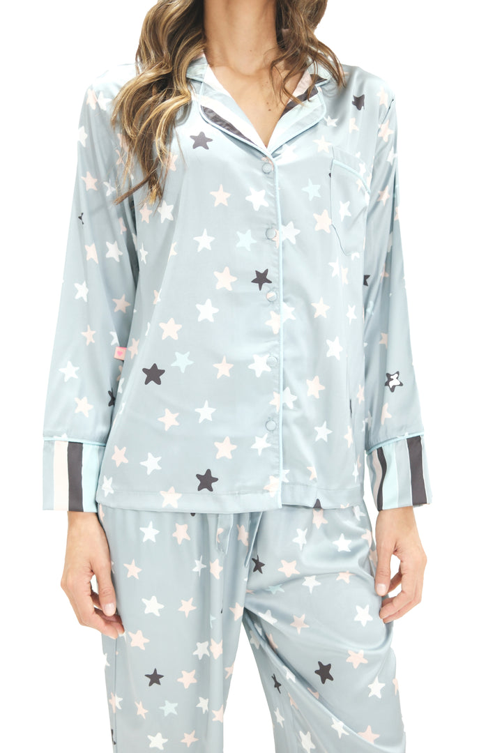 Imagen del producto: Conjunto pantalón gris estrellas