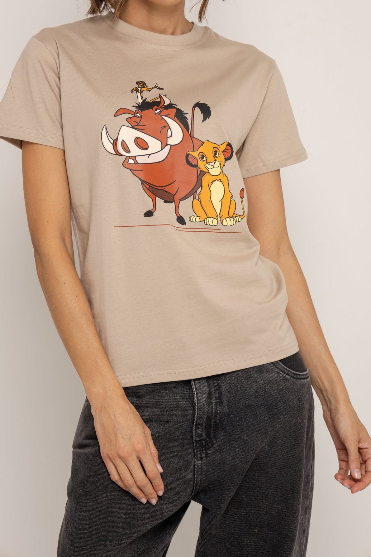 T-Shirt Marron El Rey Leon