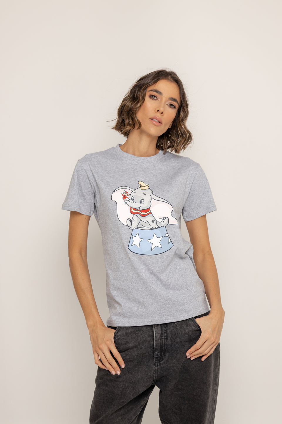 T-Shirt Gris Dumbo