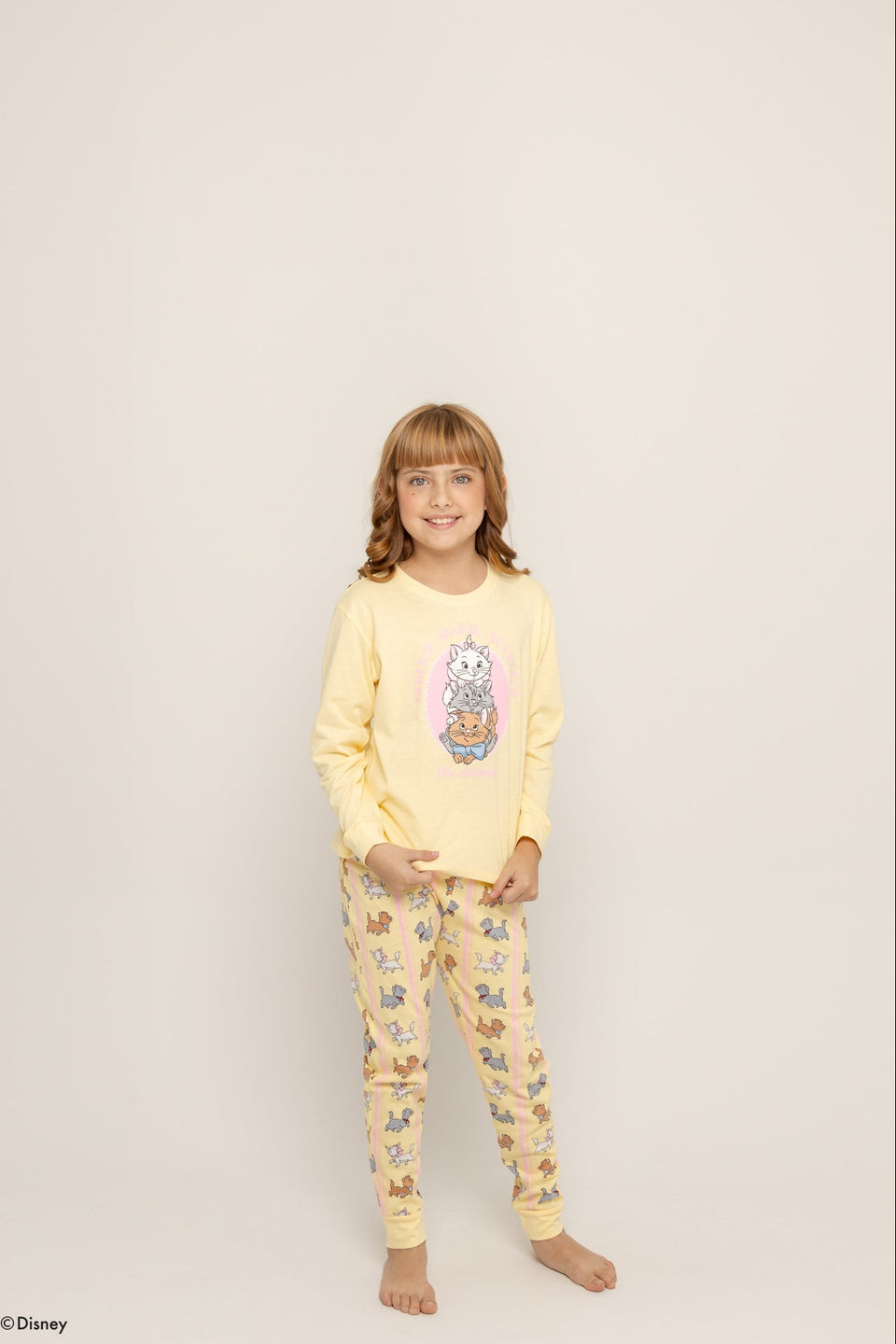 Set pantalón Niza kids amarillo
