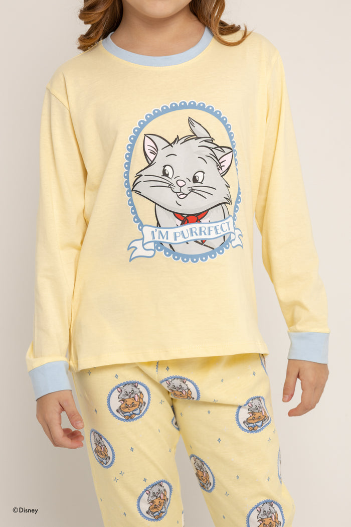 Set pantalón Niza kids amarillo
