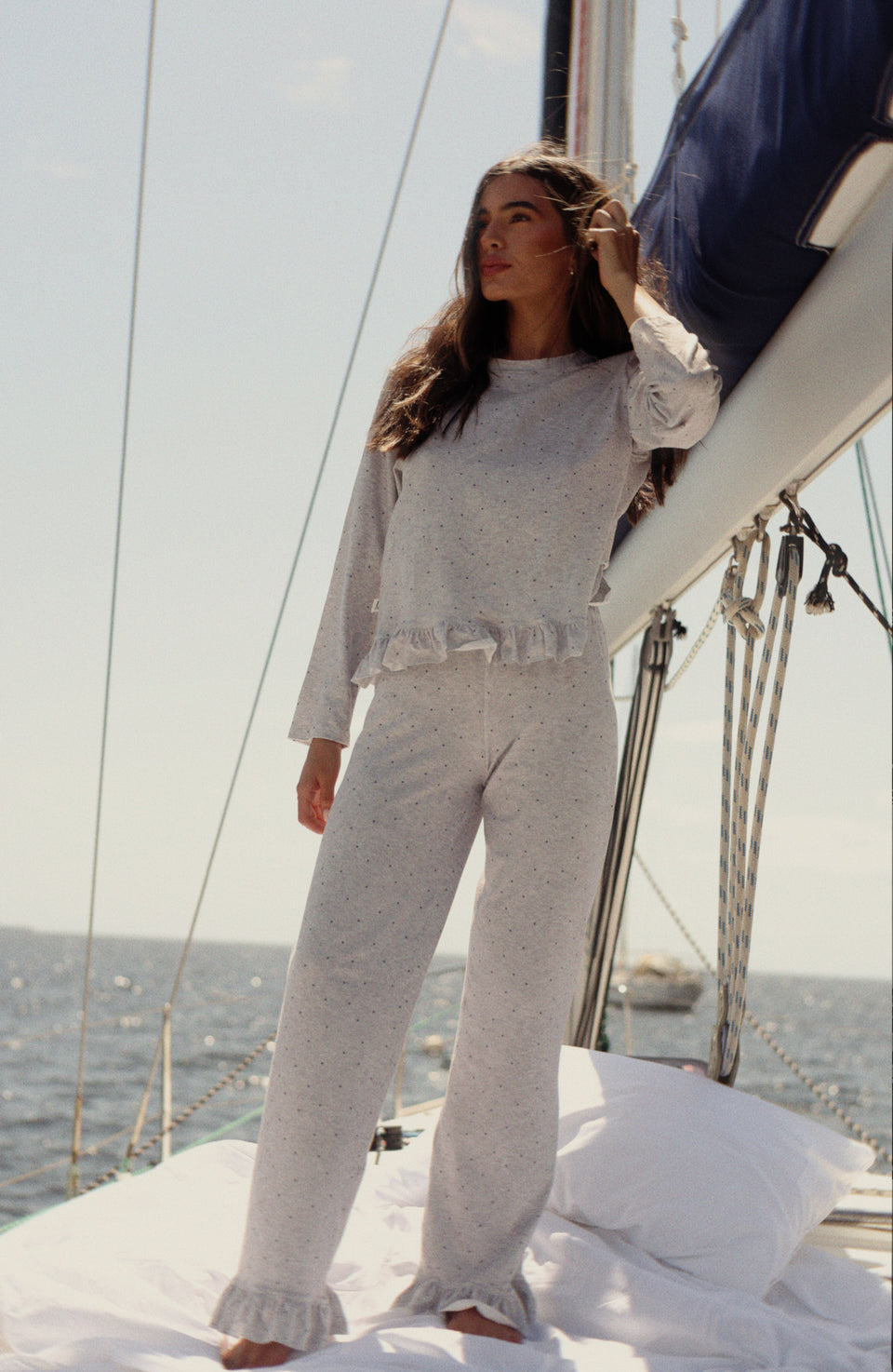 Set Pantalón Ravello Navy Dot