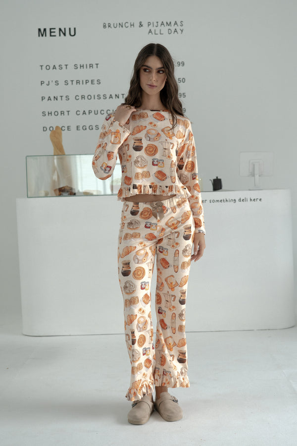 Conjunto pantalón y buso Espresso