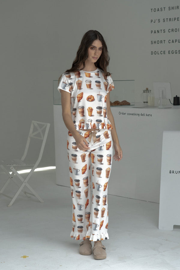 Conjunto pantalón y camiseta Dolce Latte
