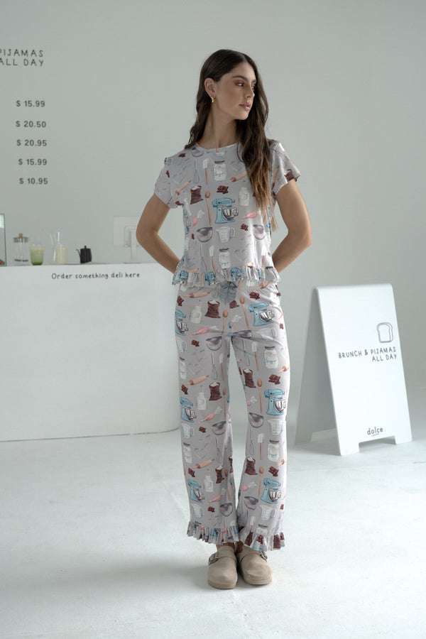 Conjunto pantalón y camiseta Sweet Bakery