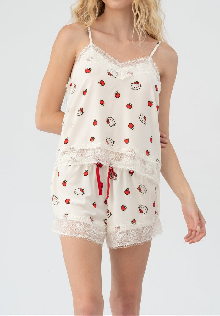 Set short Kyoto crema