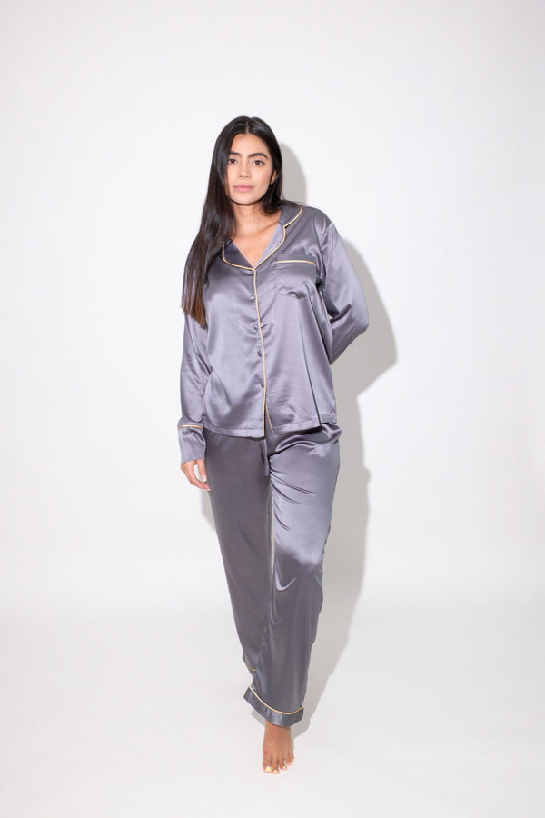 Conjunto pantalón gris