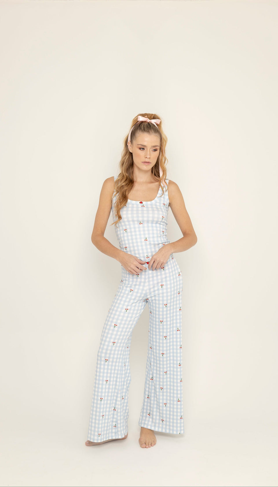 Set pantalon Los Angeles Blue Cherry