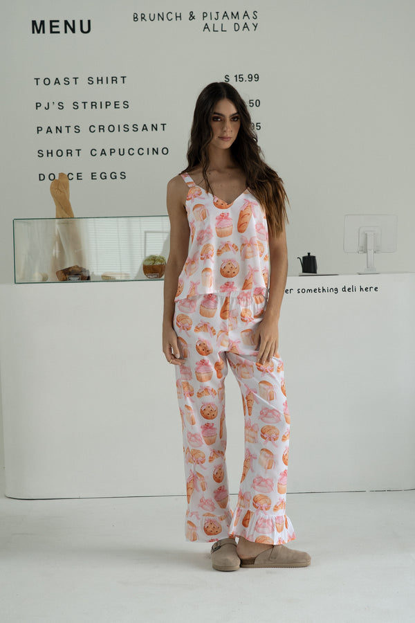 Conjunto pantalón satín Baking Memories
