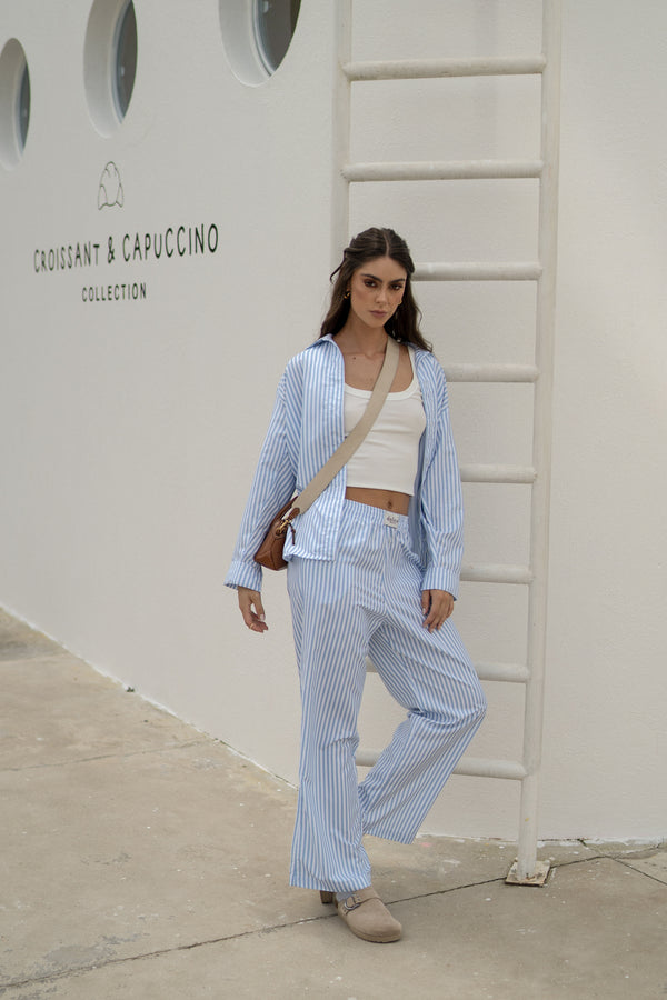 Conjunto de pantalón 3 piezas azul oscuro