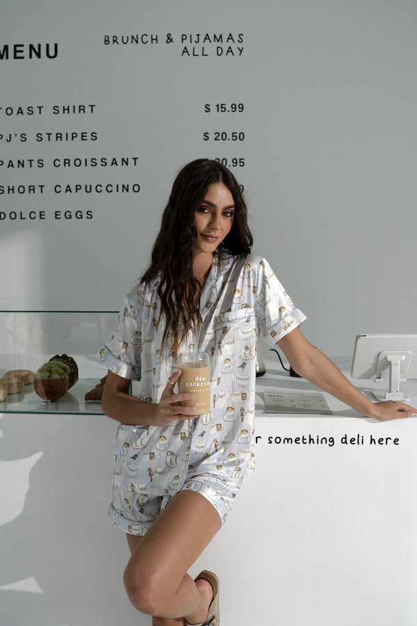 Conjunto short Tea & Tales