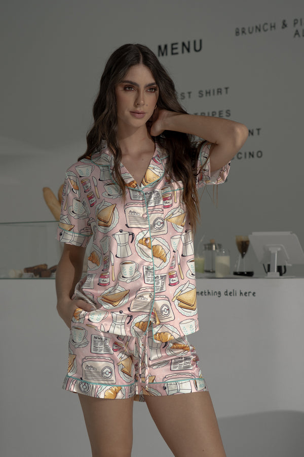 Conjunto short Breakfast
