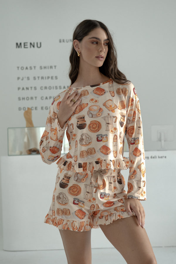 Conjunto short y buso Espresso