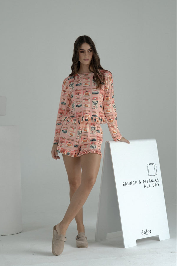 Conjunto short y buso Sweet Pantry