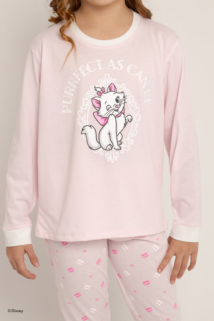 Set pantalón Niza kids rosado