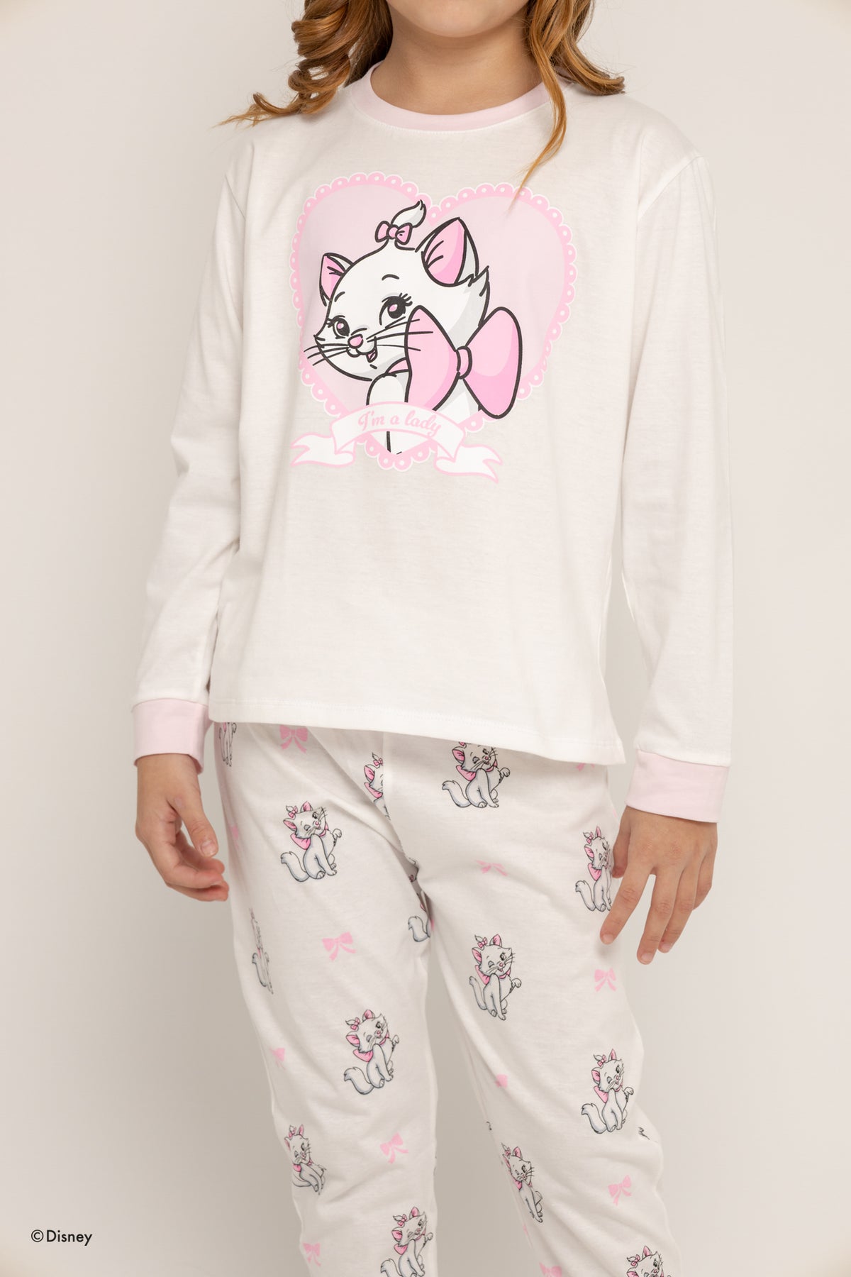 Set pantalón Niza kids blanco