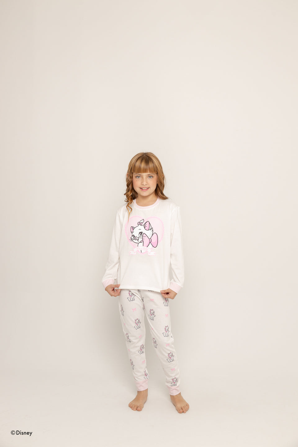 Set pantalón Niza kids blanco