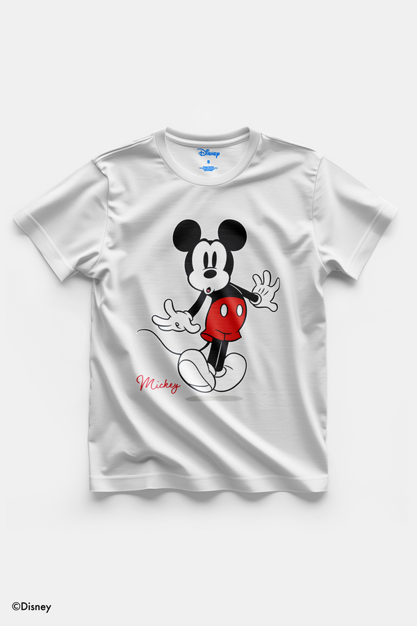 T-Shirt Blanca Mickey Mouse