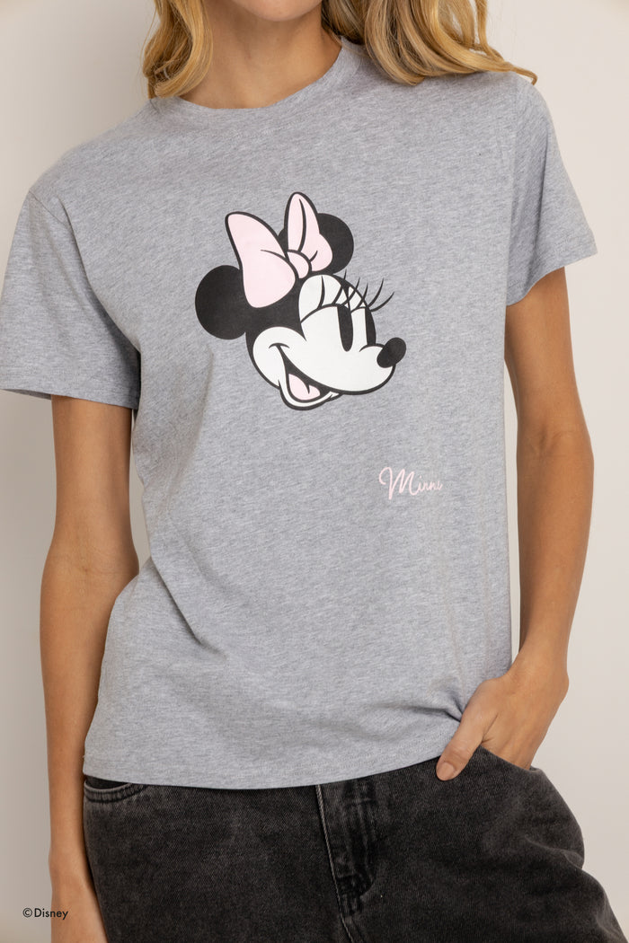 T-Shirt Gris Minnie Mouse