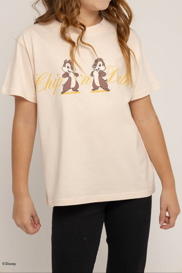 T-Shirt Kids Beige Chip y Dale