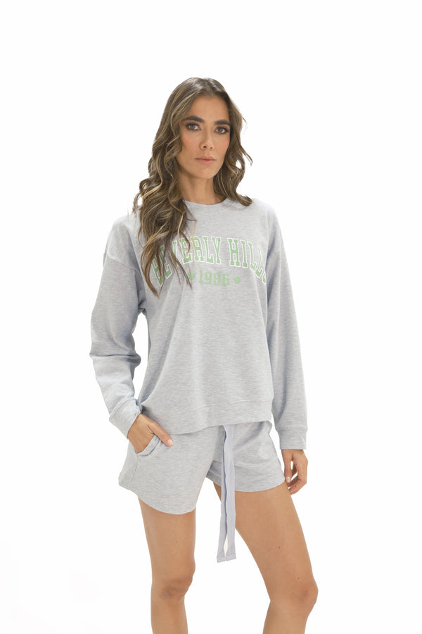 Conjunto Chilling out gray