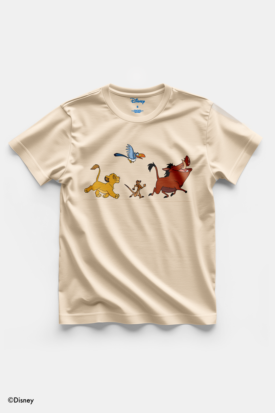T-Shirt Kids Beige El Rey Leon